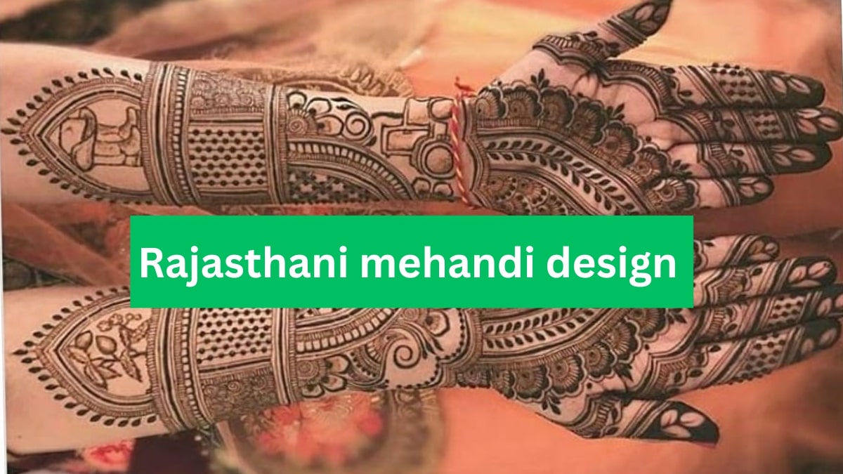 Rajasthani mehandi design