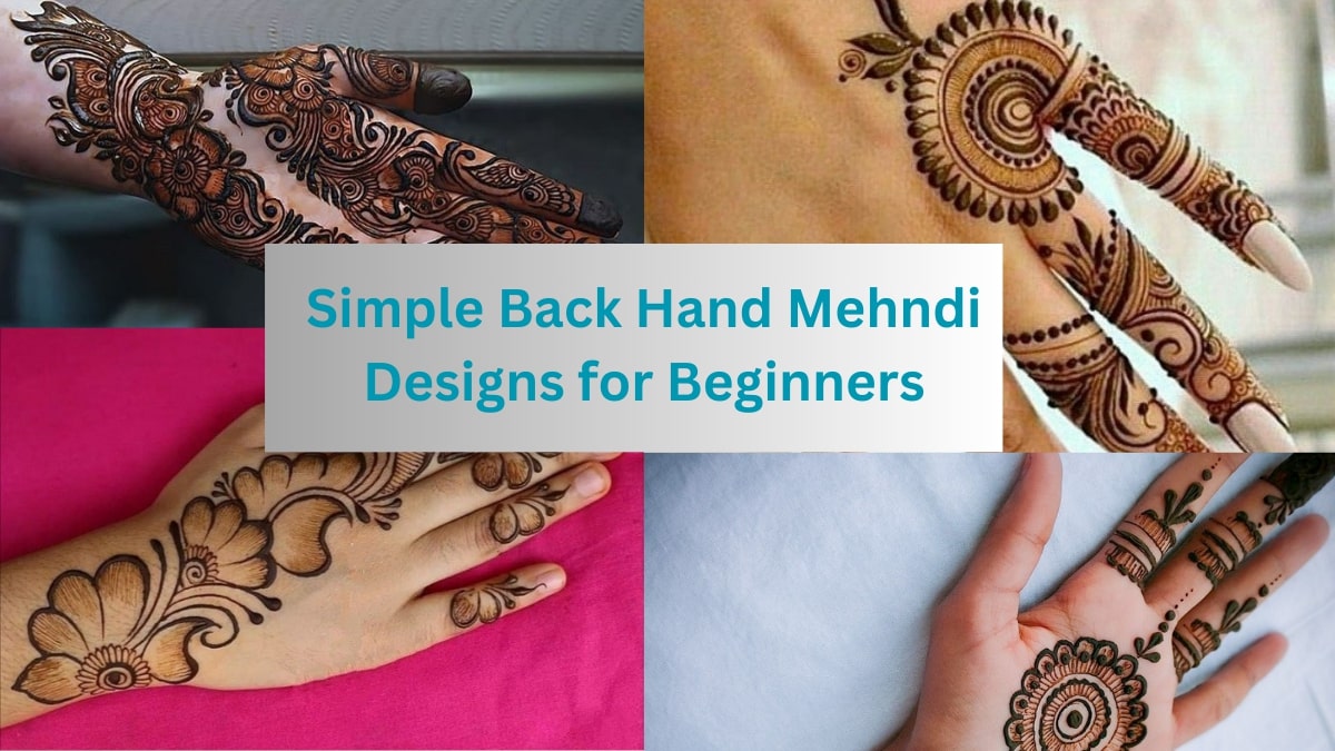 Simple Back Hand Mehandi Design 🌸Watch Complete Slower Henna Tutorial on  my YouTube channel ❤️ Link in bio❤️ #mehendi #henna #mehndi… | Instagram