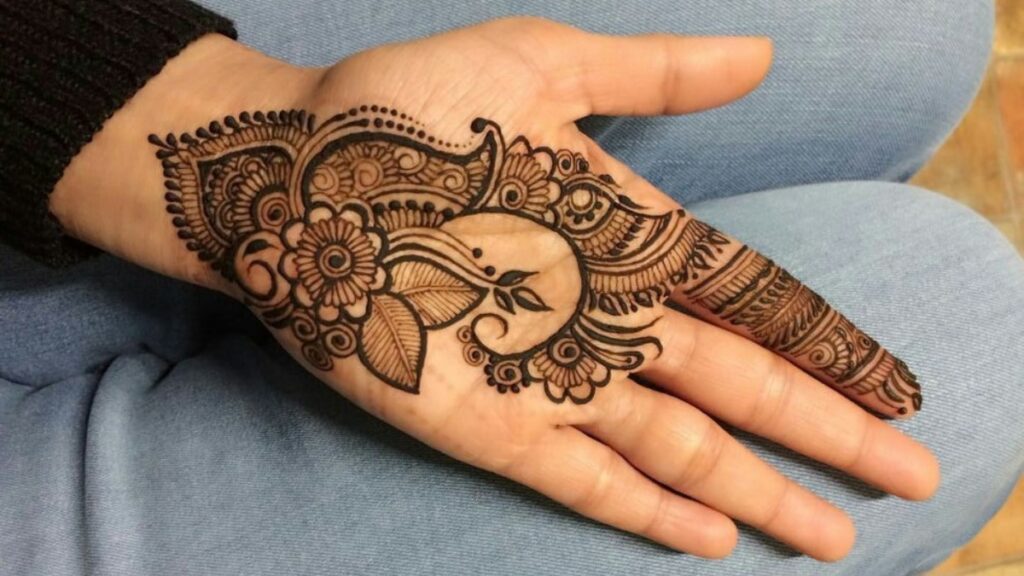 Mehndi Dulha Design