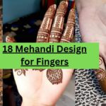 Mehandi design for Fingers