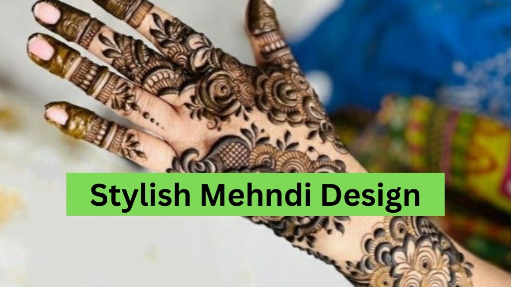 Stylish Mehndi Design