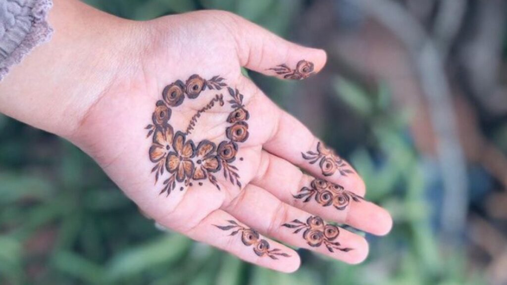 eid chand mehndi design