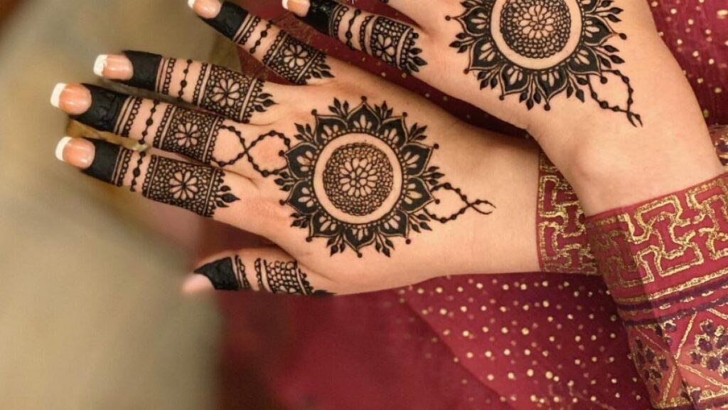 eid chand mehndi design