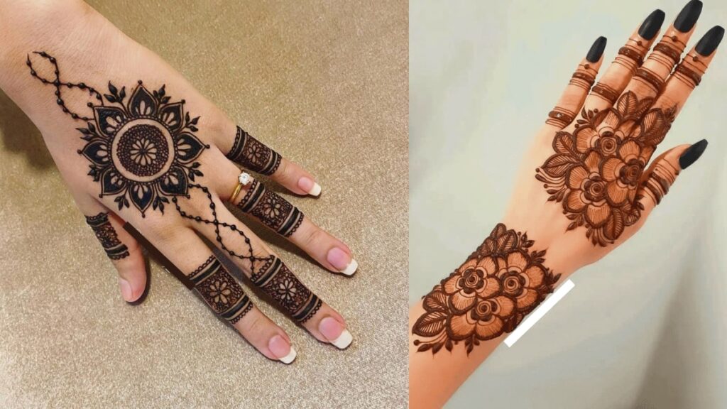 eid chand mehndi design