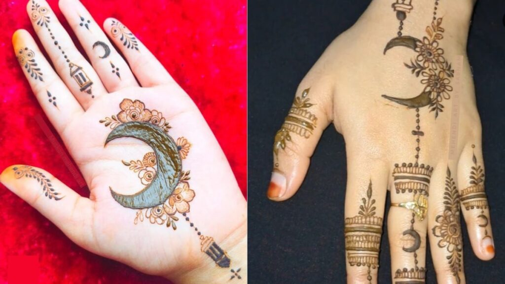 eid chand mehndi design