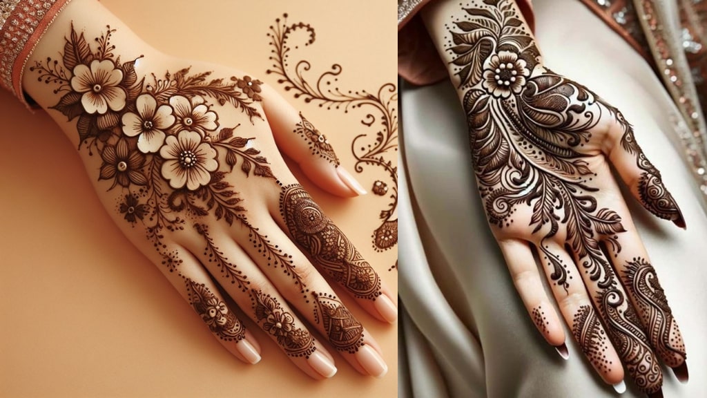 Arabic Mehndi Design Simple