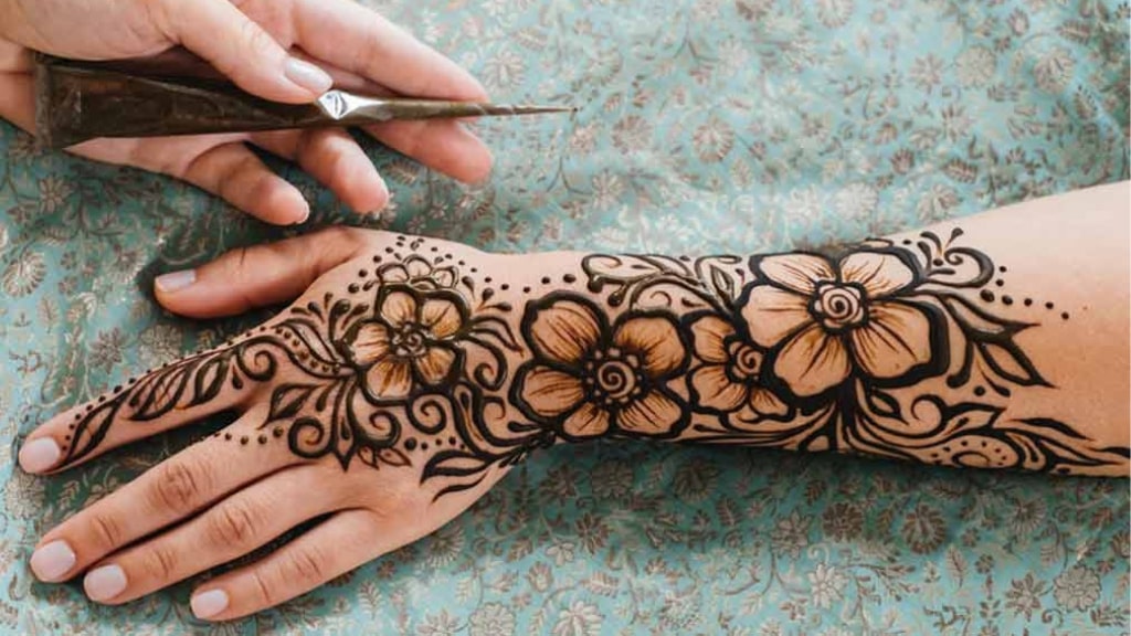 Arabic Mehndi Design Simple