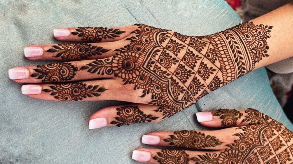 Arabic Mehndi Design Simple