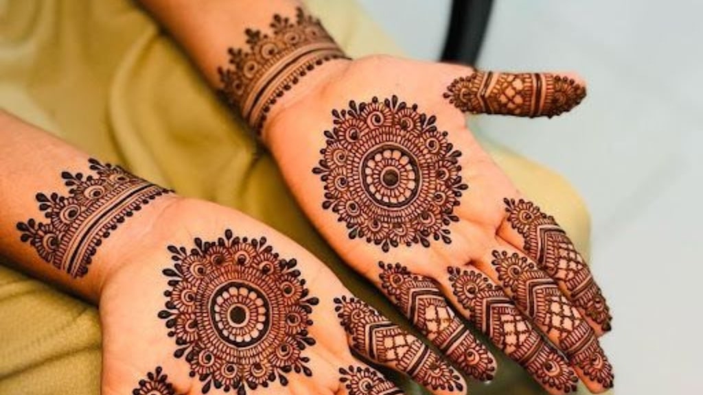 Arabic Mehndi Design Simple