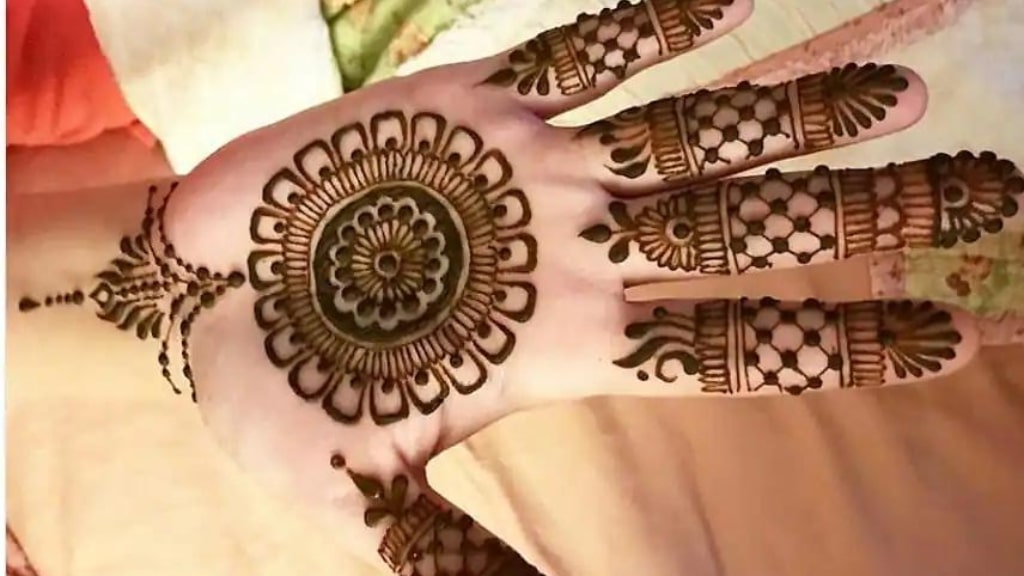 Arabic Mehndi Design Simple