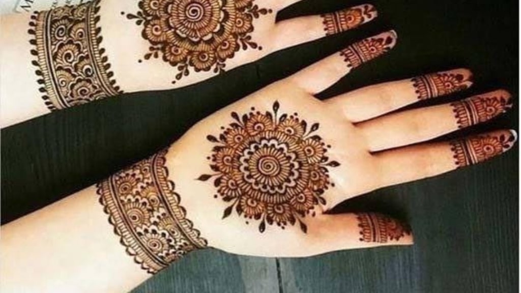 Arabic Mehndi Design Simple