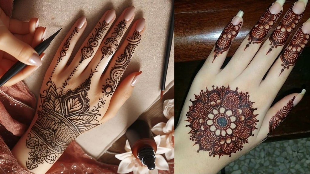 Arabic Mehndi Design Simple