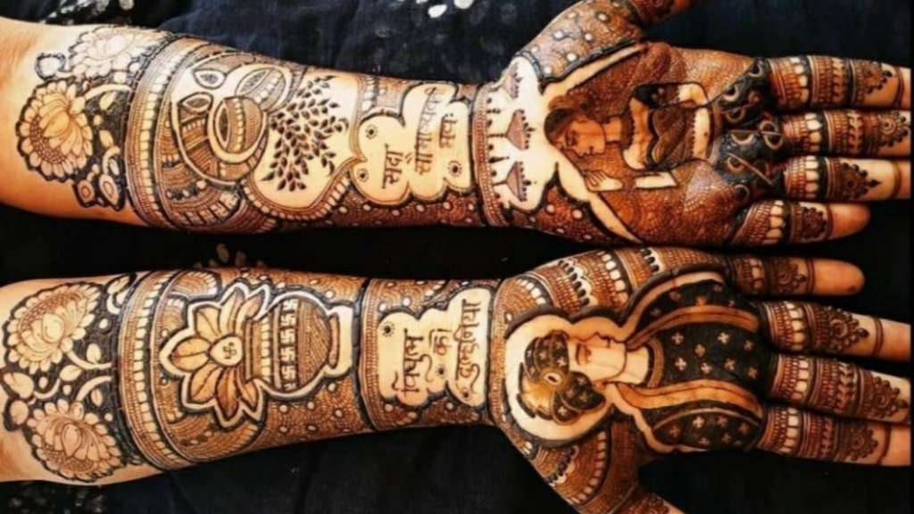 Full Hand Bridal Mehndi Design