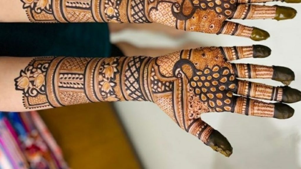 Full Hand Bridal Mehndi Design