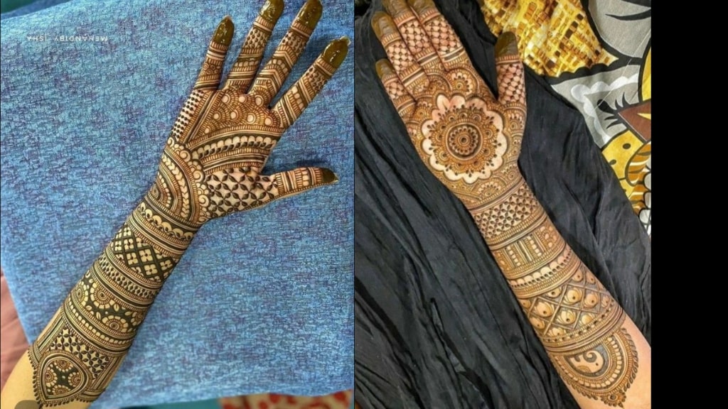 Full Hand Bridal Mehndi Design