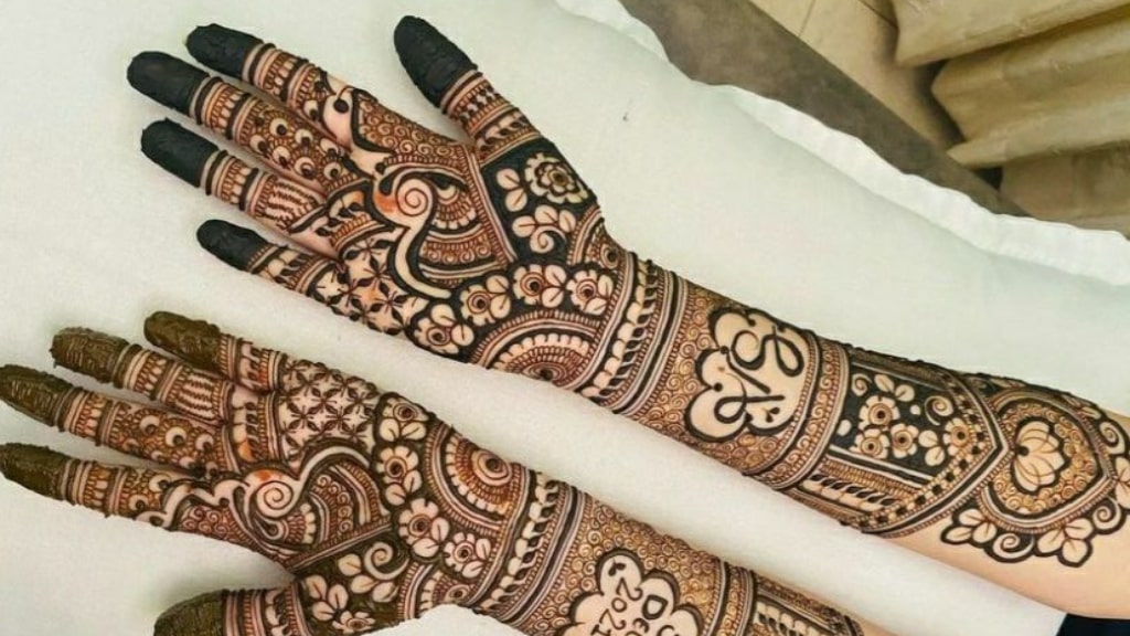 Full Hand Bridal Mehndi Design