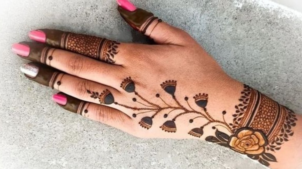 Mehndi Design Back Hand