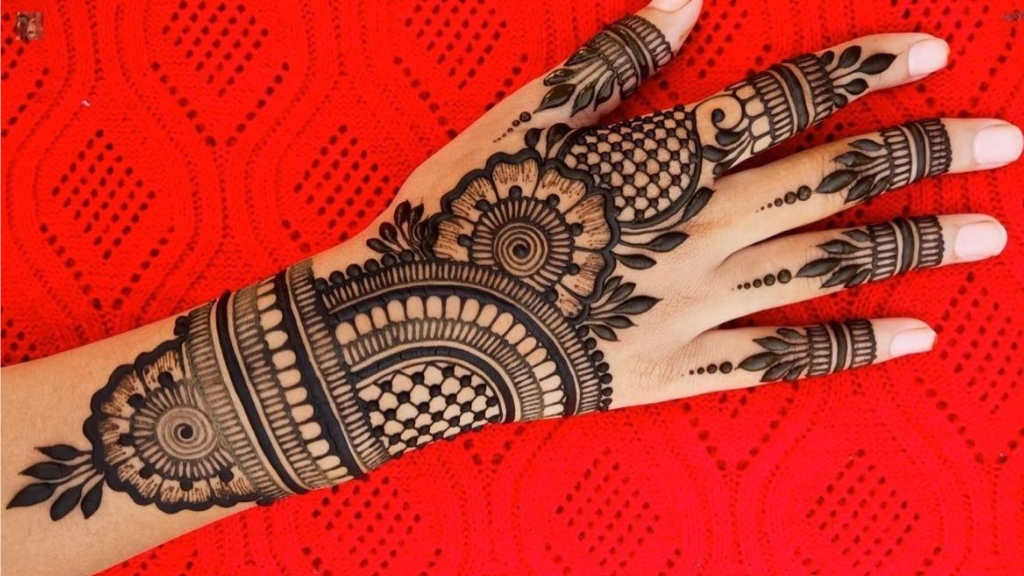 Mehndi Design Back Hand