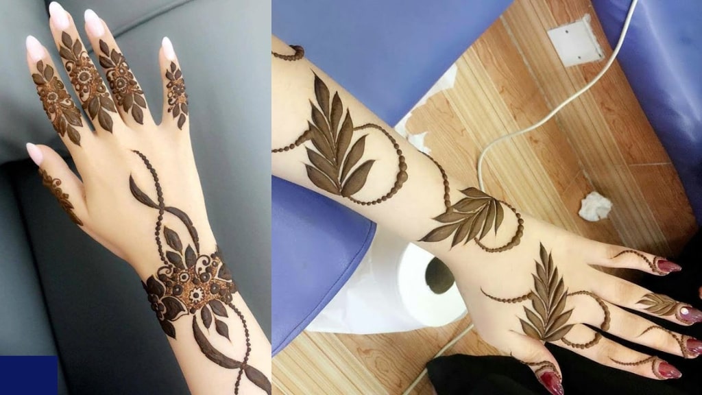 Mehndi Design Back Hand