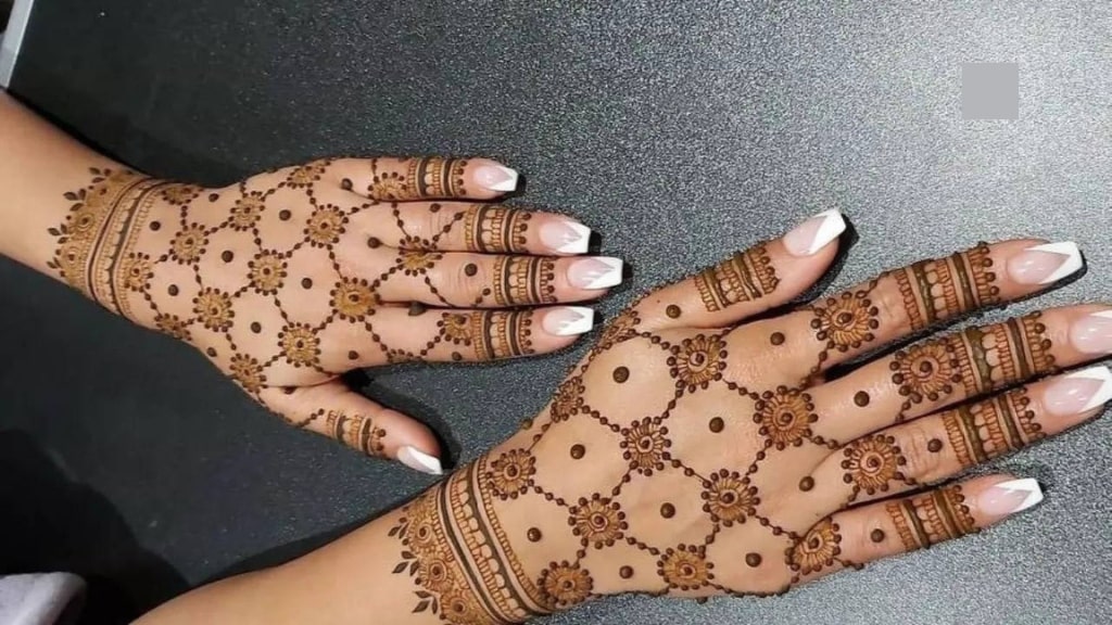 Mehndi Design Back Hand