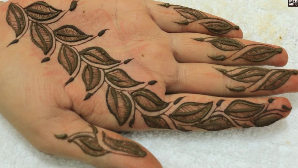 Mehndi Design Simple