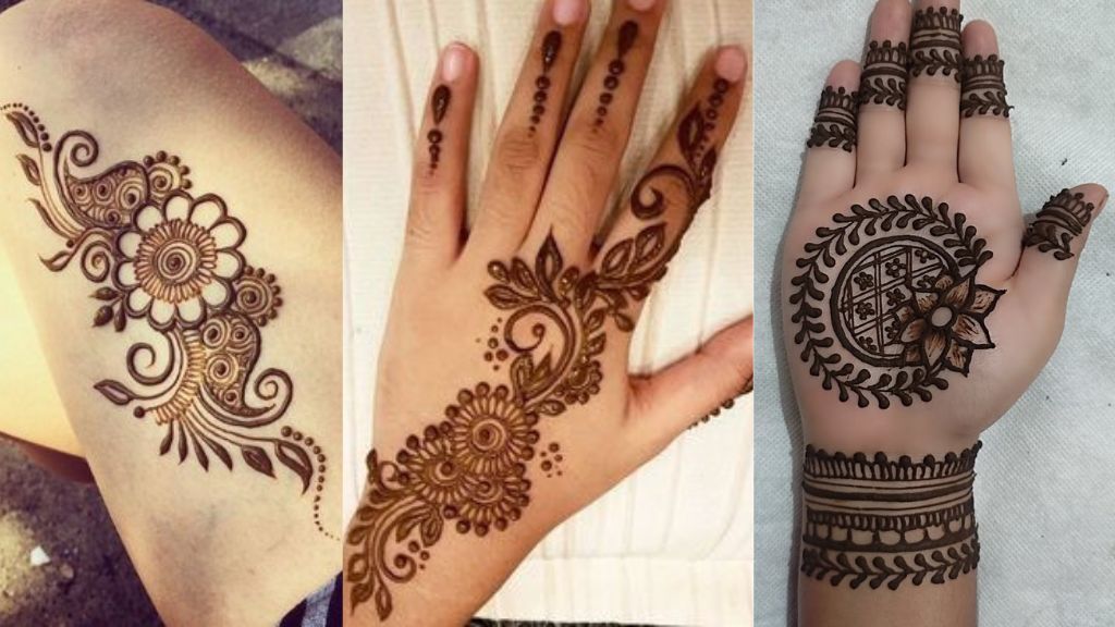 Easy Rangoli pattern mehndi design