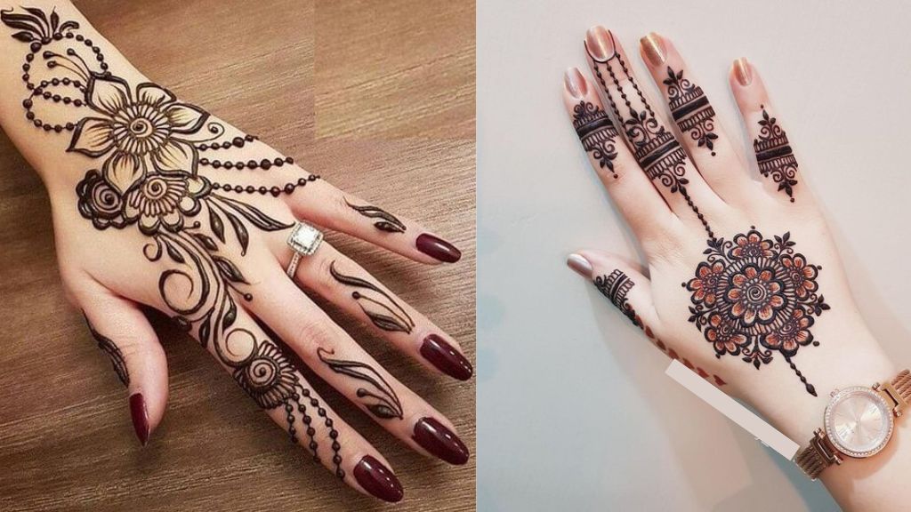 Mehandi design of bridal