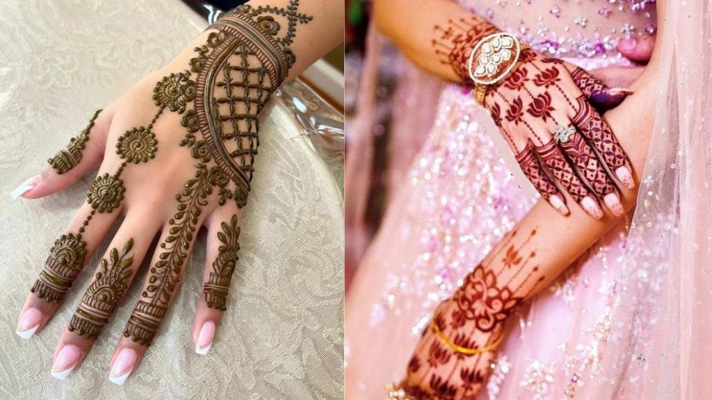 Mehandi design of bridal