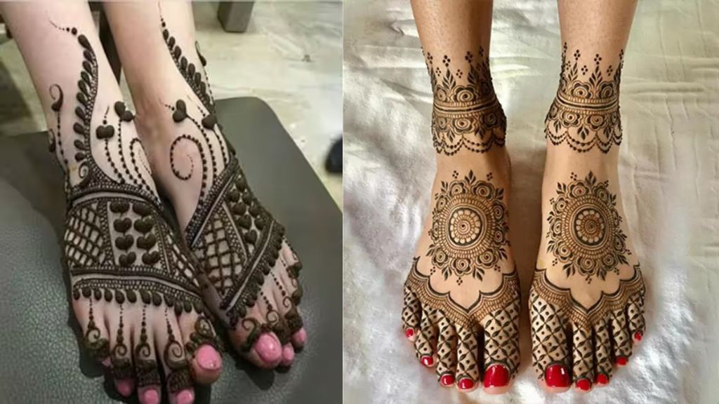 Mehandi design of bridal