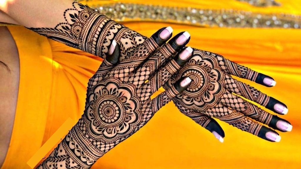 Full Hand Mehndi Design