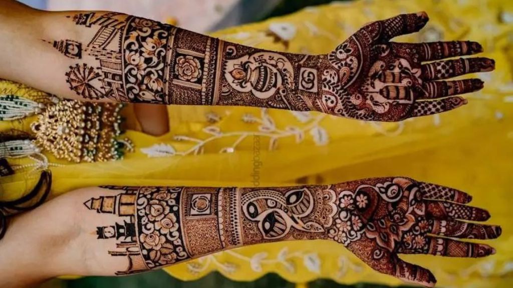 Full Hand Mehndi Design