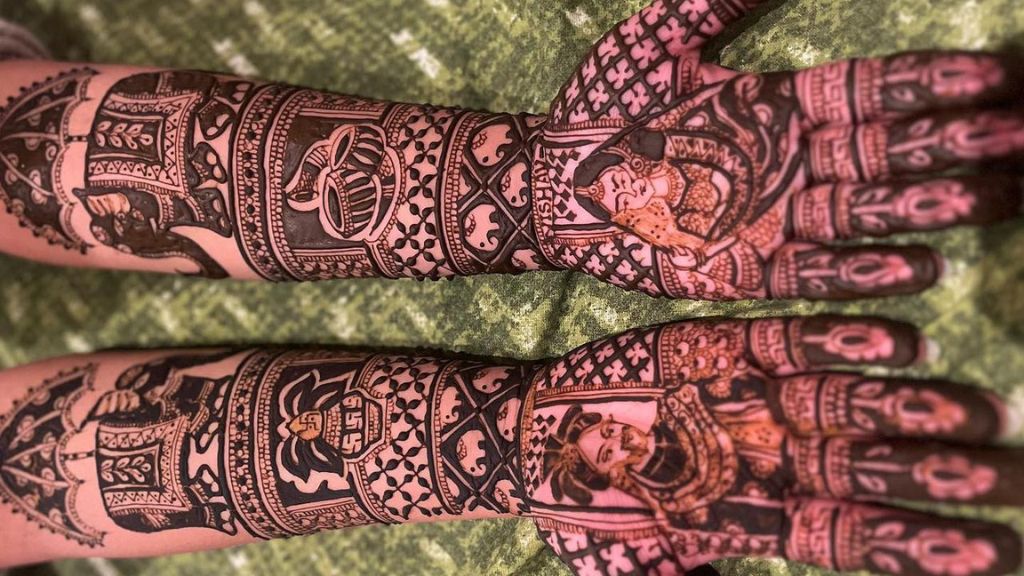 Full Hand Mehndi Design