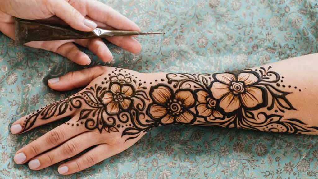 Full Hand Mehndi Design