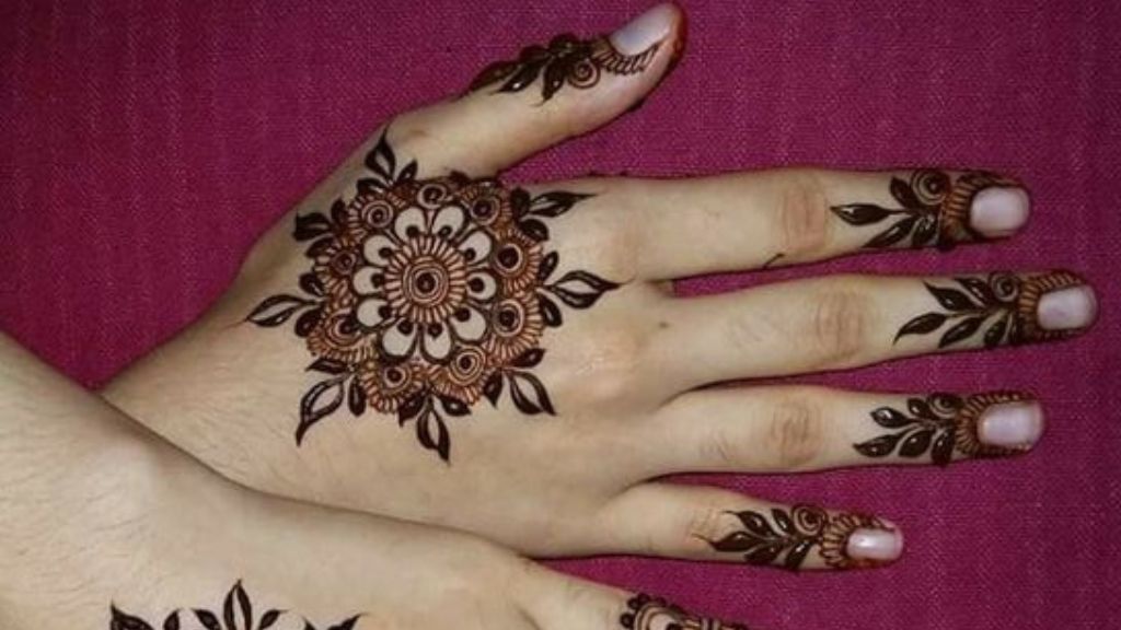 New Simple Mehndi Designs