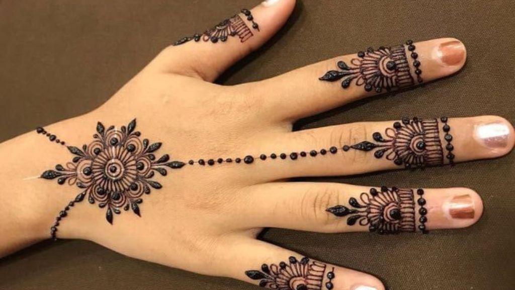 Modern Back Hand Mehndi Designs