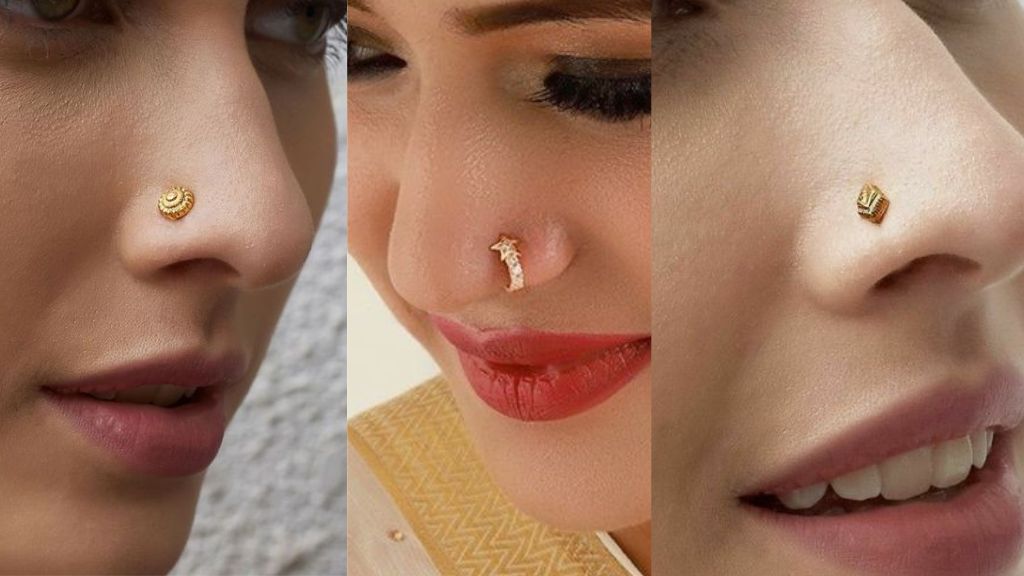 Gold Nose Ring Design