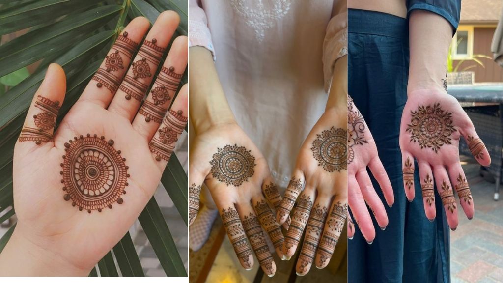 Front Hand Simple Mehndi Design