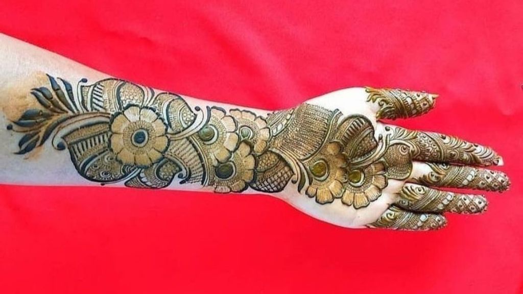 New Arabic Mehndi Design