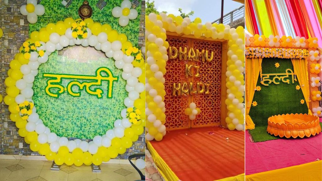 Haldi Decoration