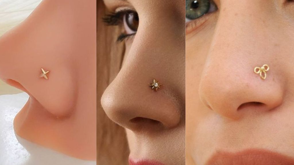 Gold Nose Ring Design