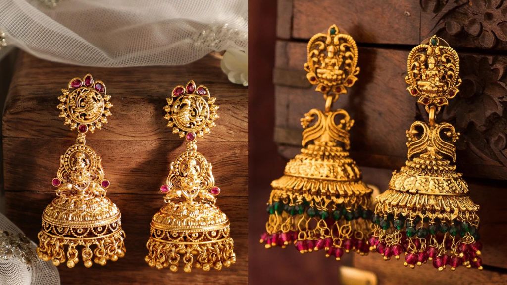 5 Gram Gold Jhumka Designs with Price 2024