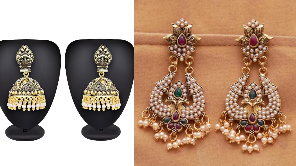 5 Gram Gold Jhumka Designs with Price 2024