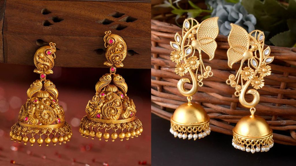 5 Gram Gold Jhumka Designs with Price 2024