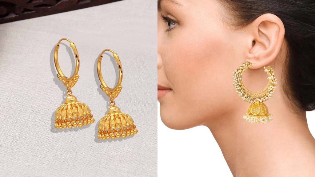 5 Gram Gold Jhumka Designs with Price 2024