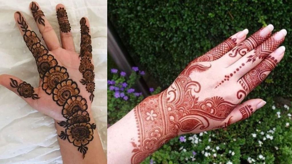 Mehendi Back Hand Design