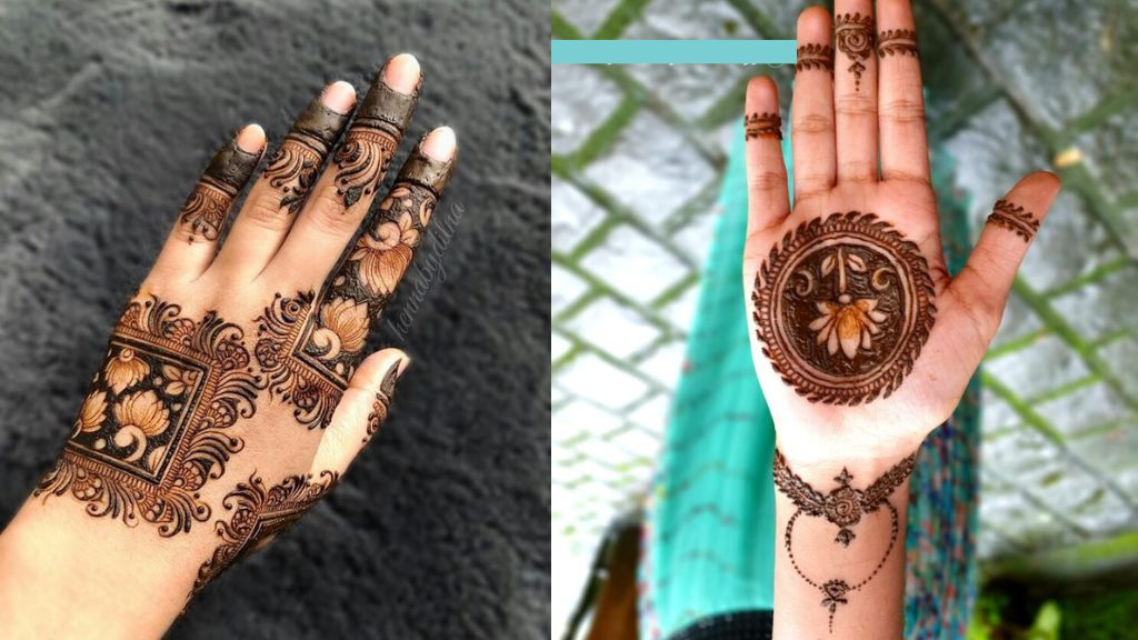 Minimalist Mehendi Designs