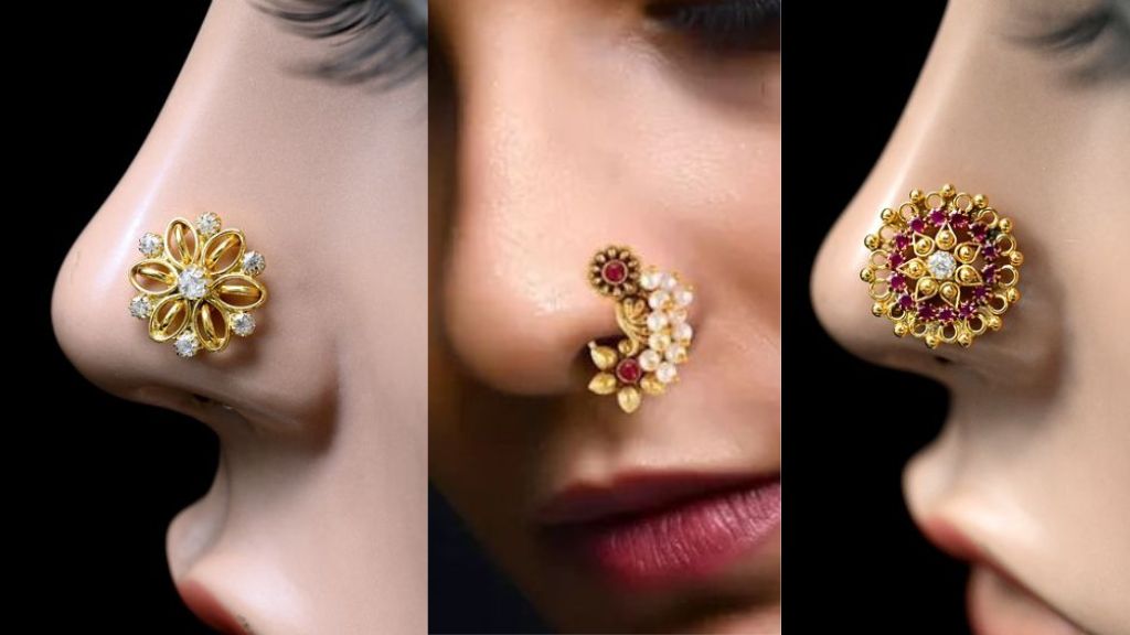 Gold Nose Ring Design