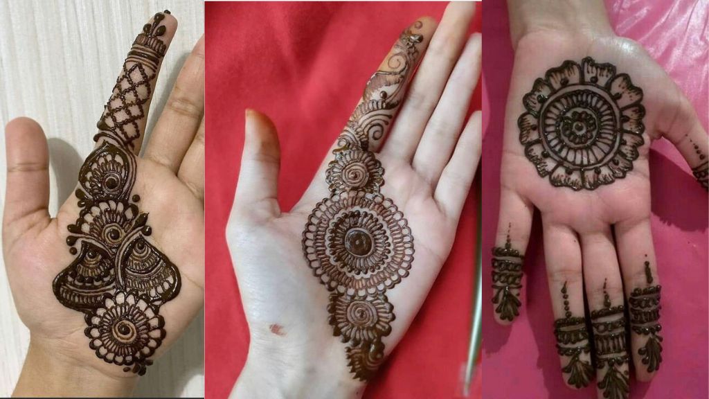 Simple Mehndi Design Photos 2024