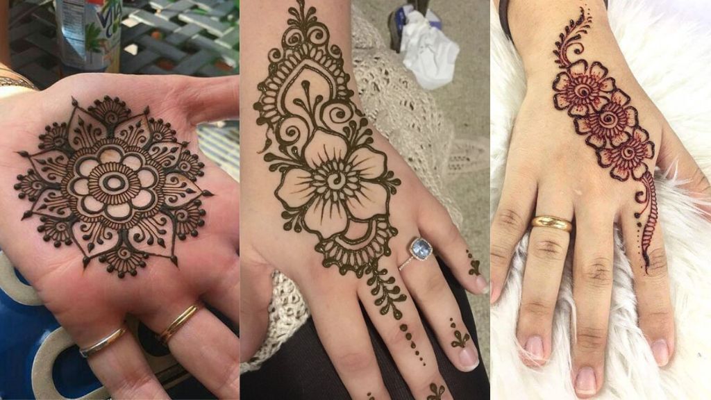 Simple Mehndi Design Photos 2024