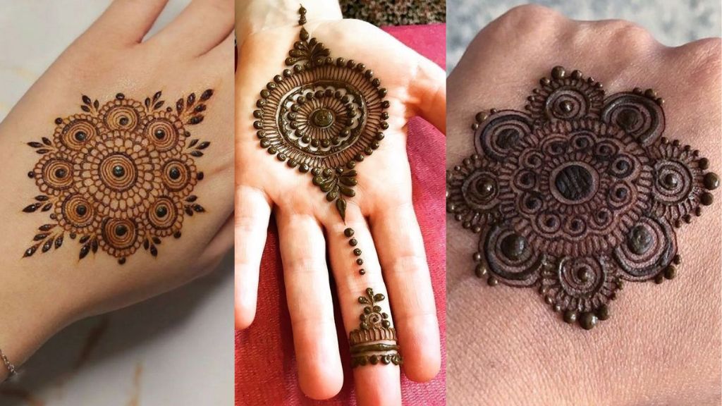 Simple Mehndi Design Photos 2024